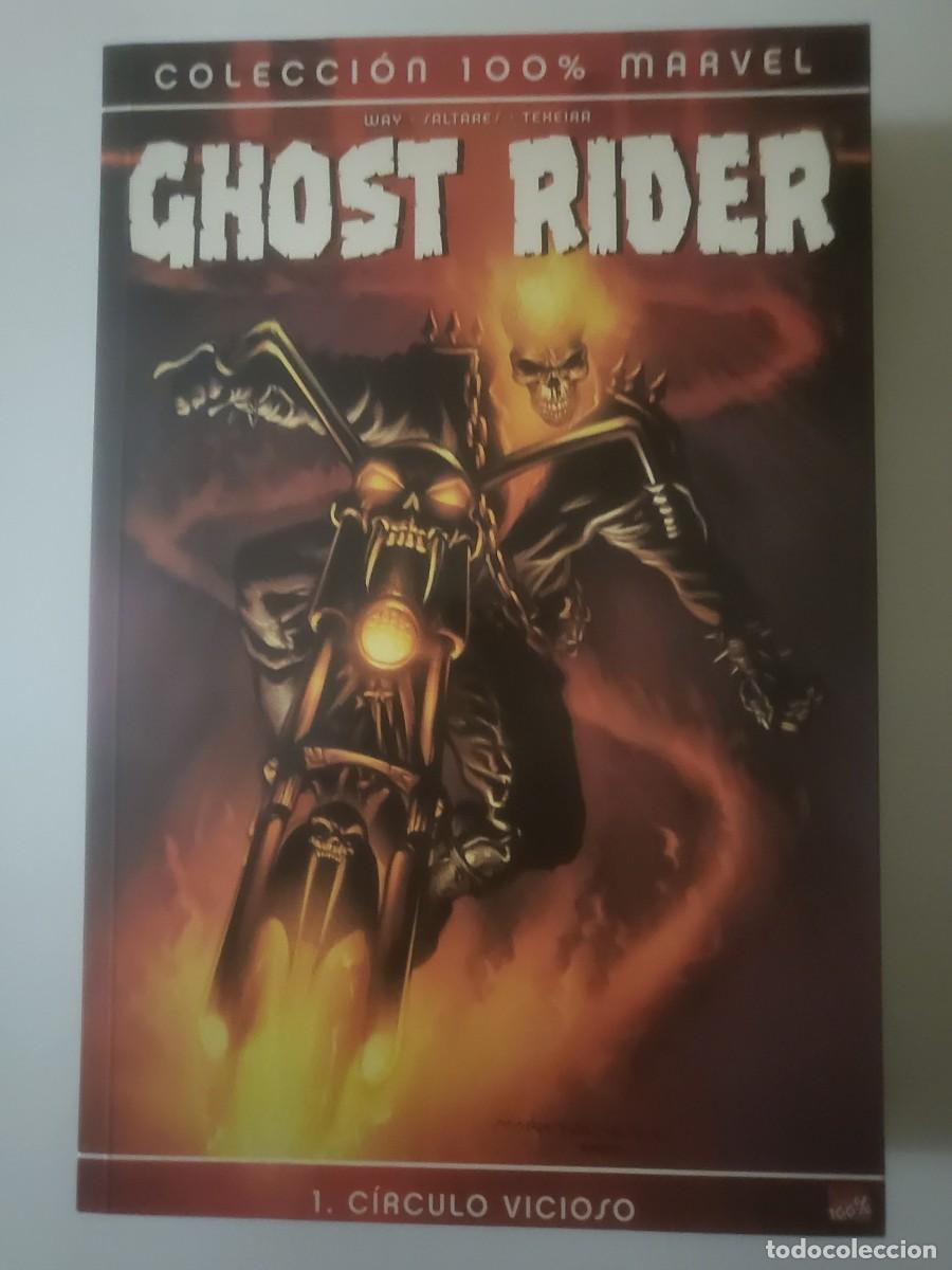C&oacute;mics: PACK GHOST RYDER. 100% MARVEL. DEL 1 AL 5. - Foto 2
