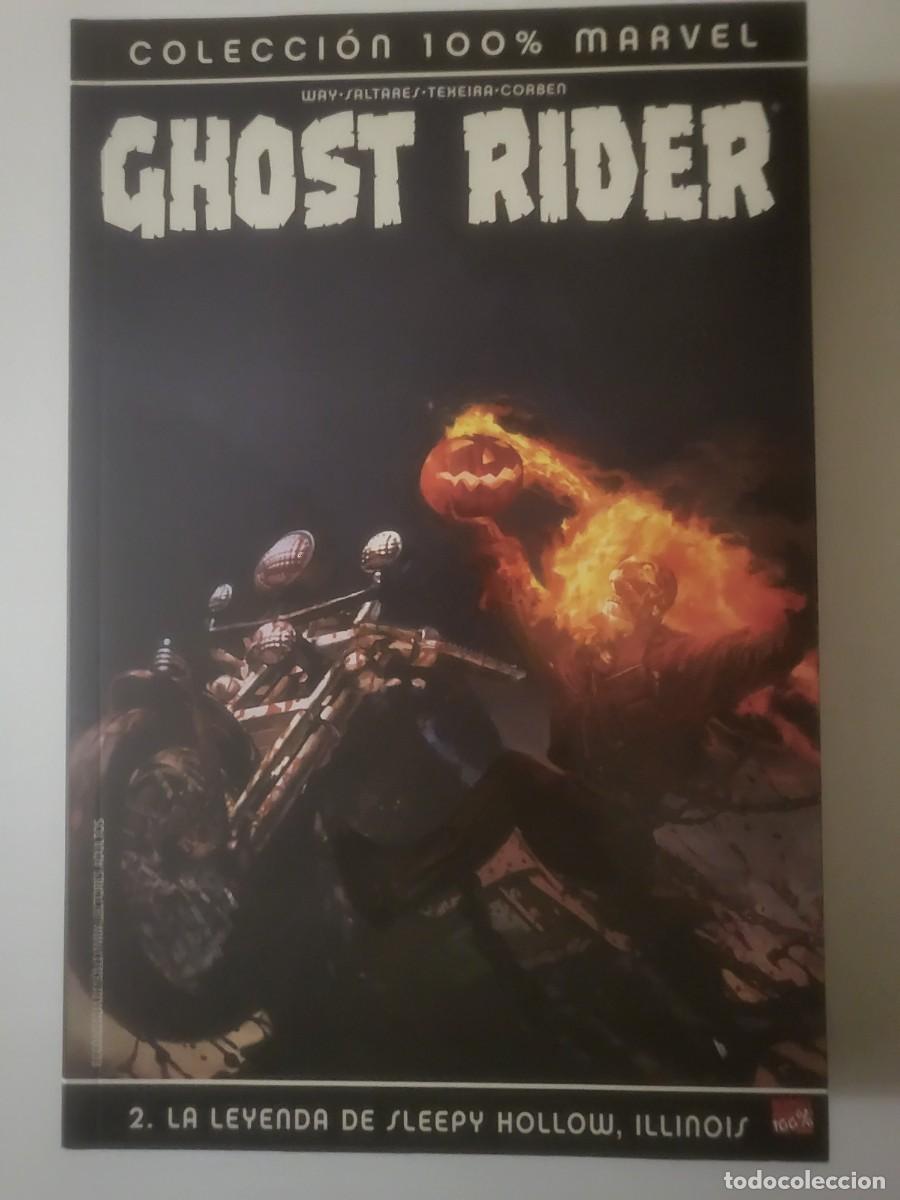 C&oacute;mics: PACK GHOST RYDER. 100% MARVEL. DEL 1 AL 5. - Foto 3