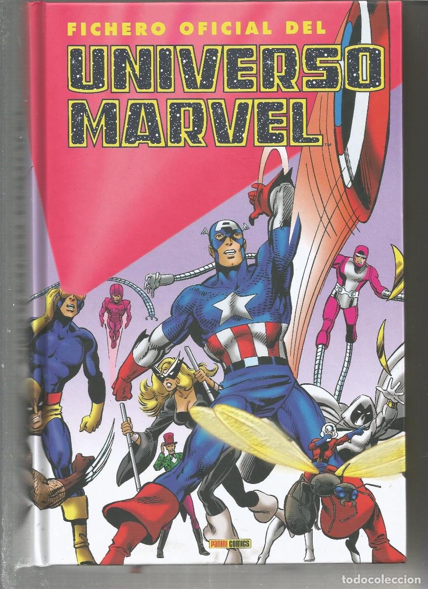 Lote 479830772: FICHERO OFICIAL DEL UNIVERSO MARVEL (MARVEL LIMITED EDITION)