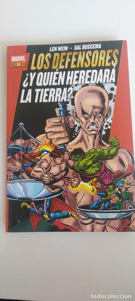 C&oacute;mics: Marvel Gold Los Defensores &iquest;Y QUIEN HEREDARA LA TERRA? - Foto 1
