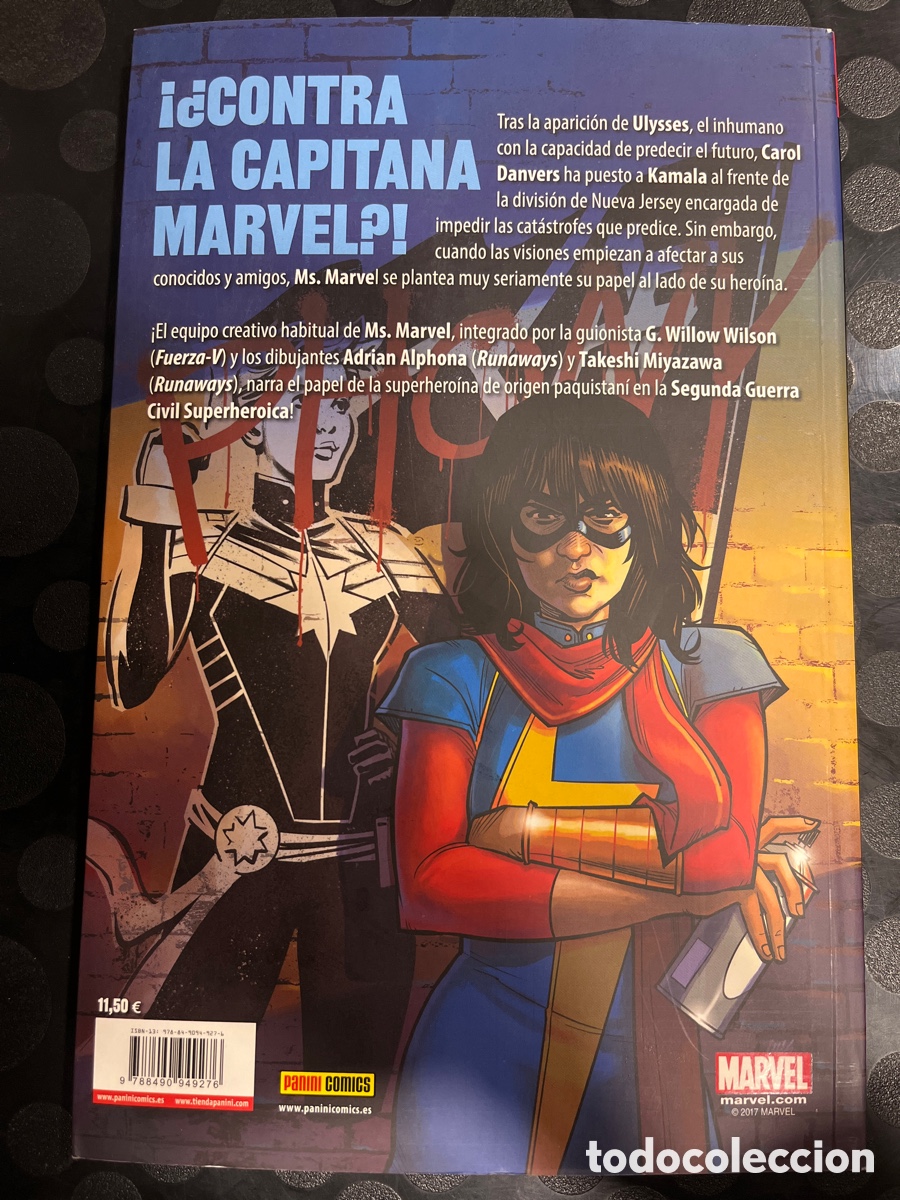 C&oacute;mics: MS. MARVEL N.5 CIVIL WAR II COLECCI&Oacute;N 100% ( 2015/2019 ) - Foto 2