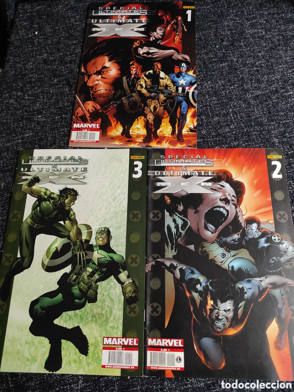 Comics: SPECIAL ULTIMATES & ULTIMATE X MEN N&ordm; 1, 2, 3, /Edita : PANINI