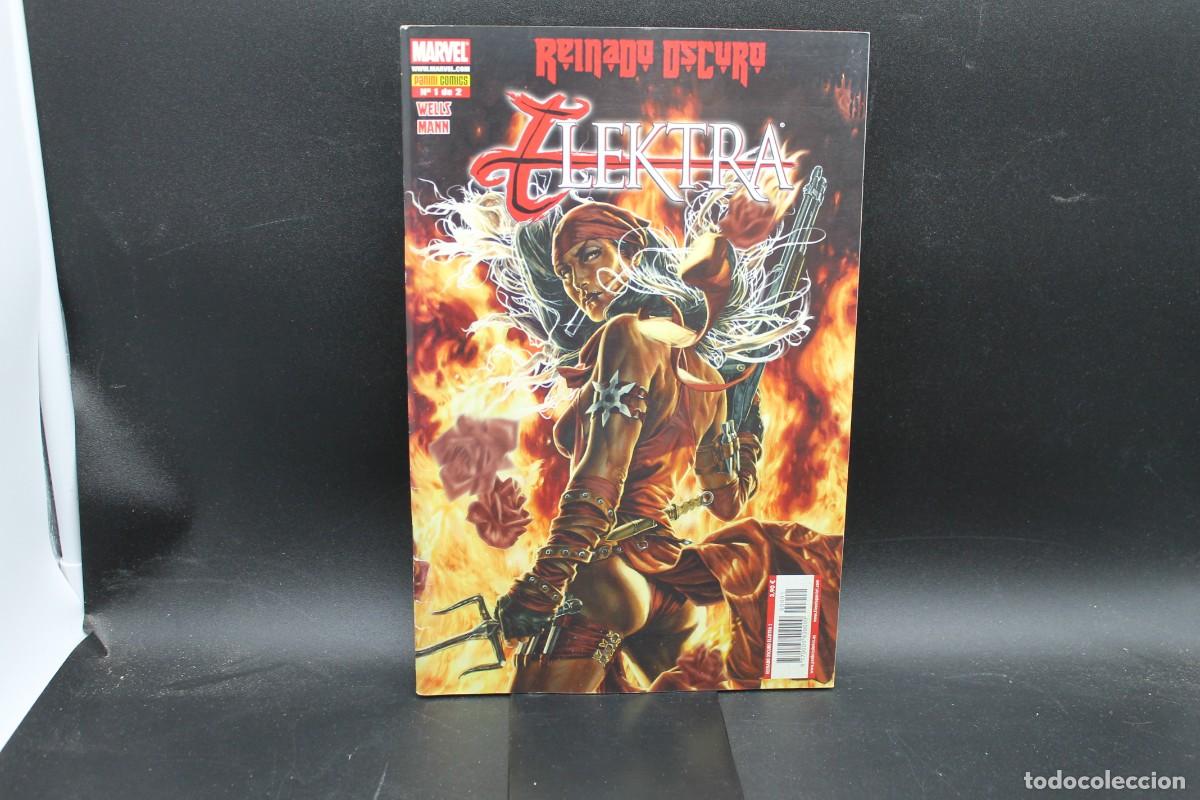 C&oacute;mics: ELEKTRA 1 REINALDO OSCURO MARVEL PANINI 2009 - Foto 1