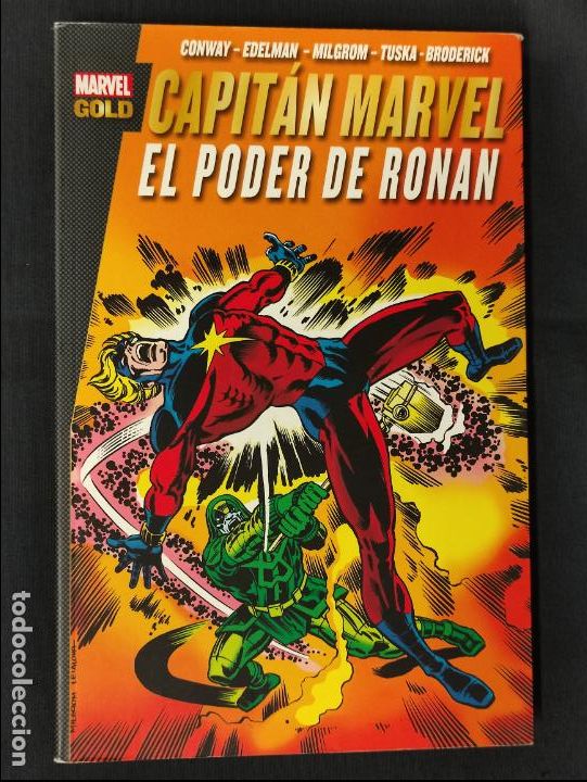 C&oacute;mics: MARVEL GOLD - CAPITAN MARVEL - EL PODER DE RONAN - PANINI - Foto 1