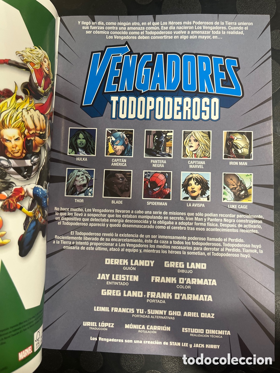 C&oacute;mics: TODO VENGADORES N.5 / 2 TODOPODEROSO ( 2023/&hellip; ) - Foto 3