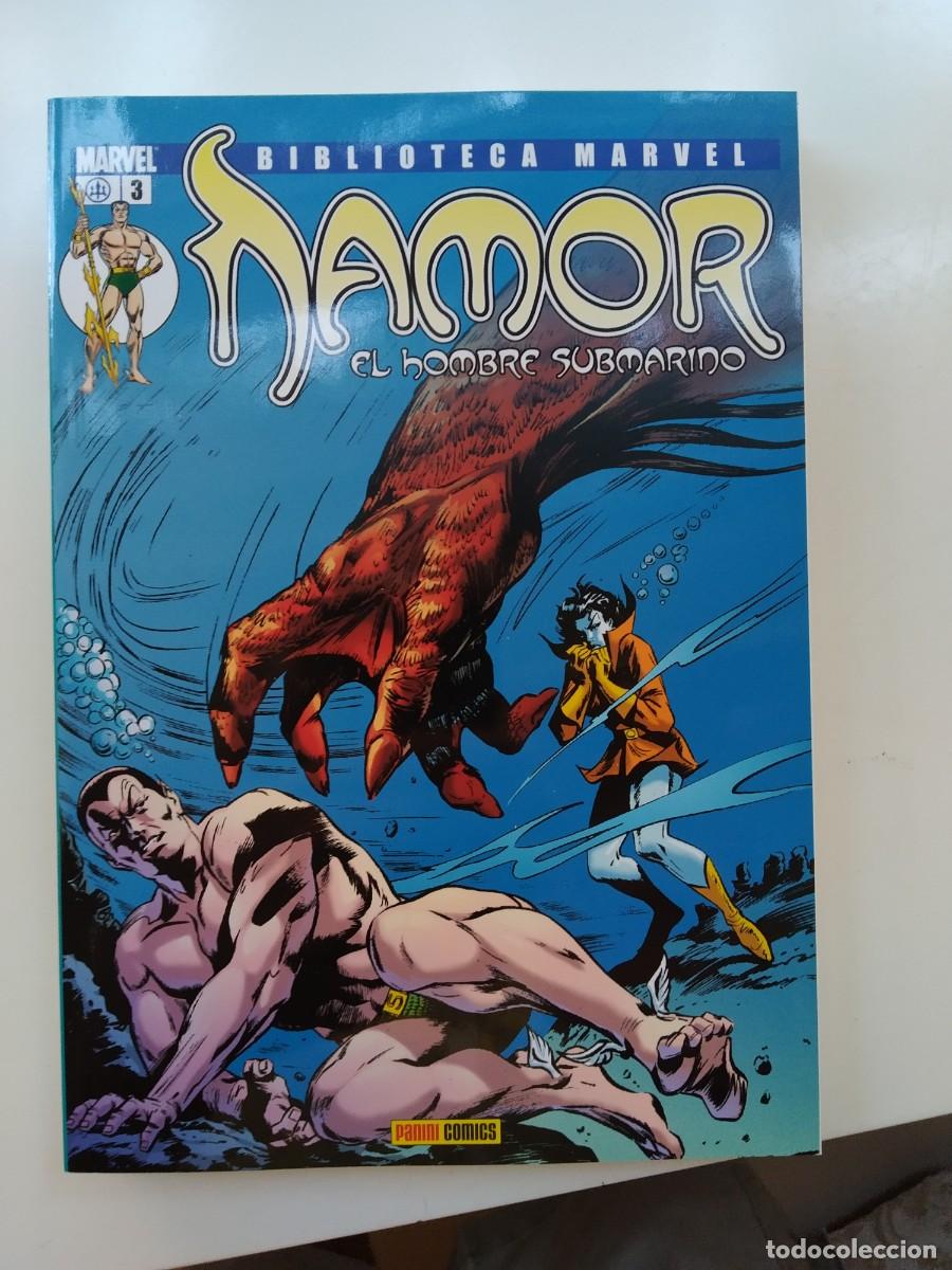 C&oacute;mics: Biblioteca Marvel: Namor # 3 (Panini) - Varios Autores - Foto 1