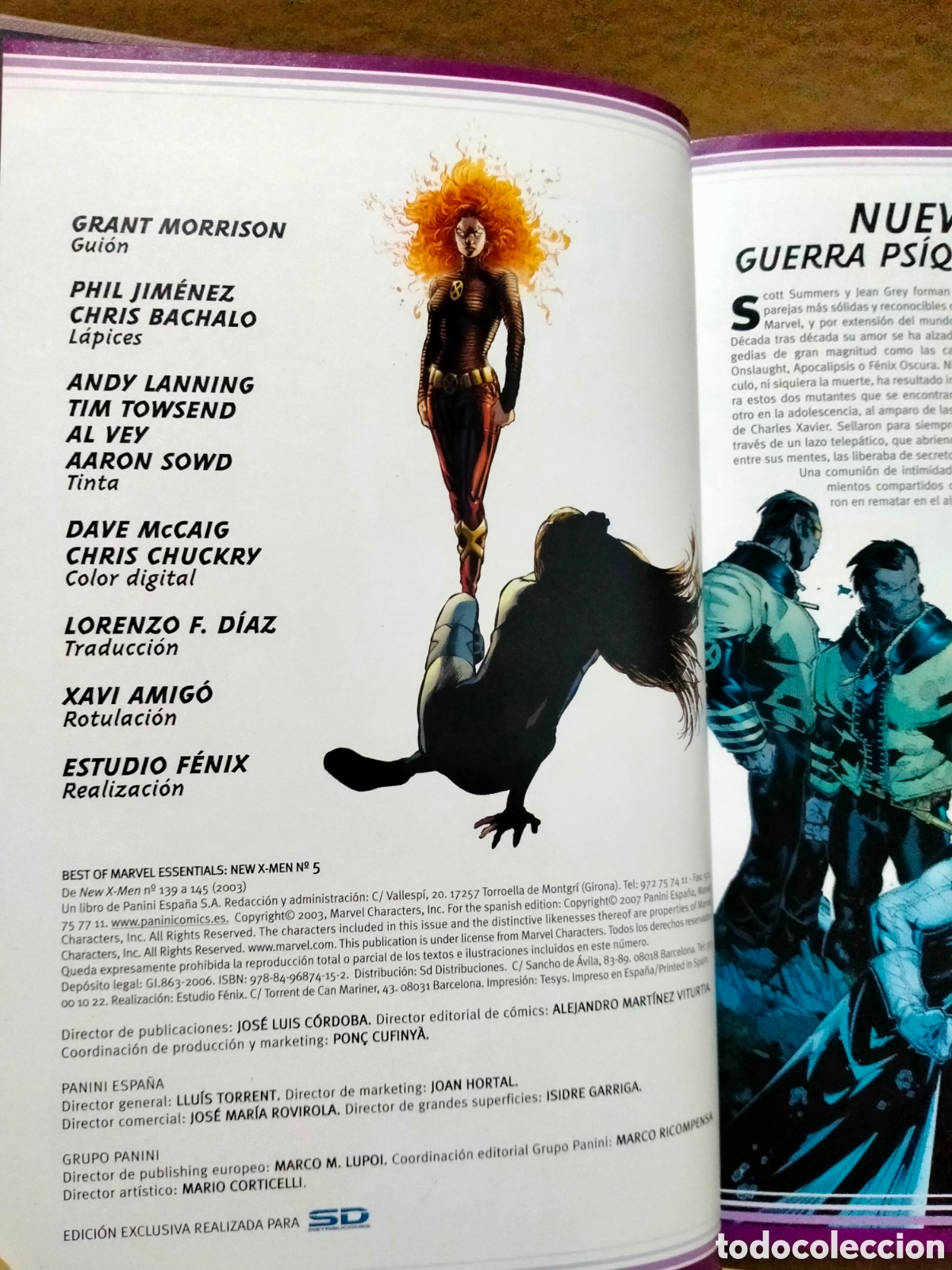 C&oacute;mics: MORRISON/JIM&Eacute;NEZ/BACHALO. NUEVOS X MEN. PANINI - Foto 2