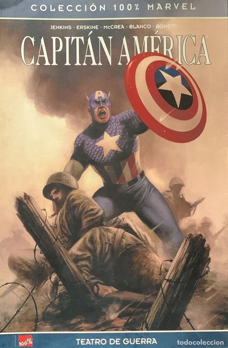 C&oacute;mics: CAPITAN AMERICA. 100% Marvel. Teatro de Guerra - Foto 1