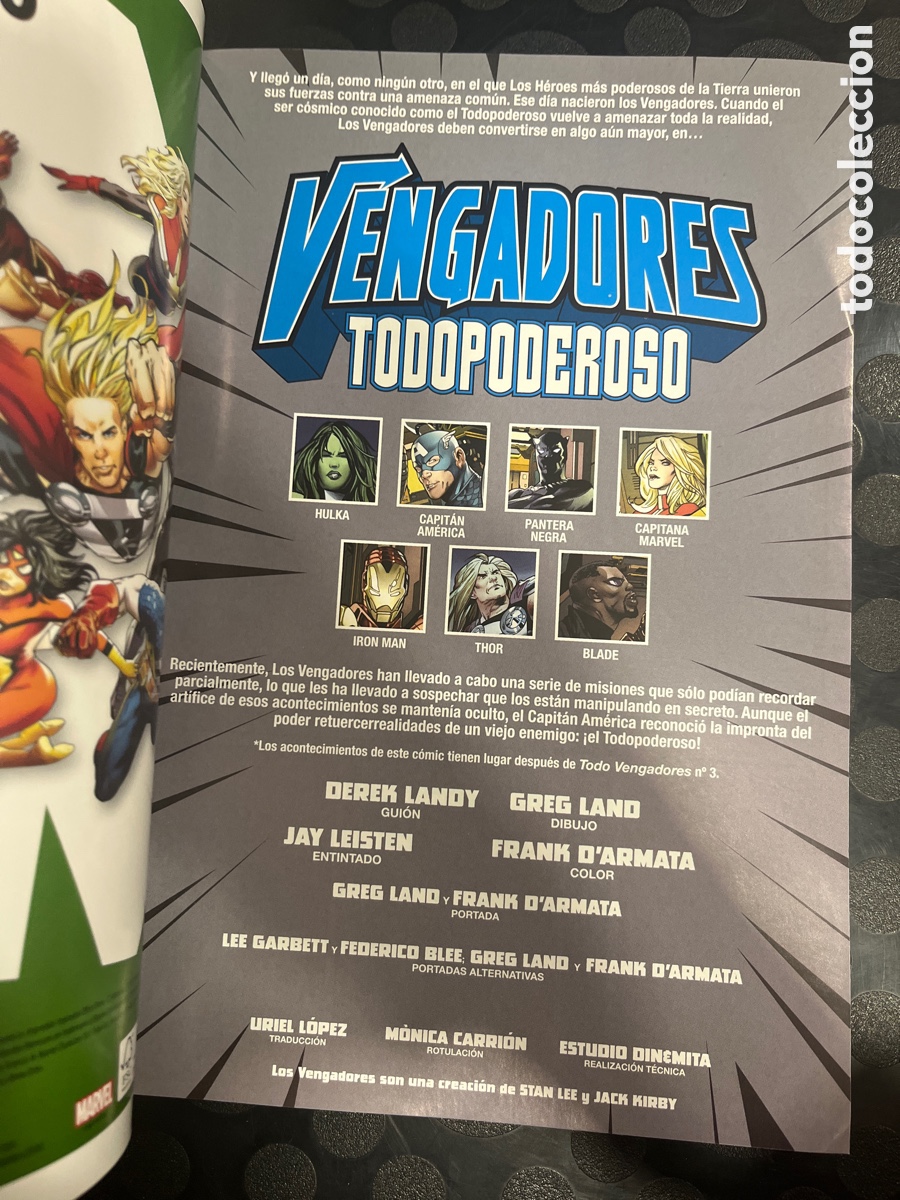 C&oacute;mics: TODO VENGADORES N.4 / 1 TODOPODEROSO ( 2023/&hellip; ) - Foto 3