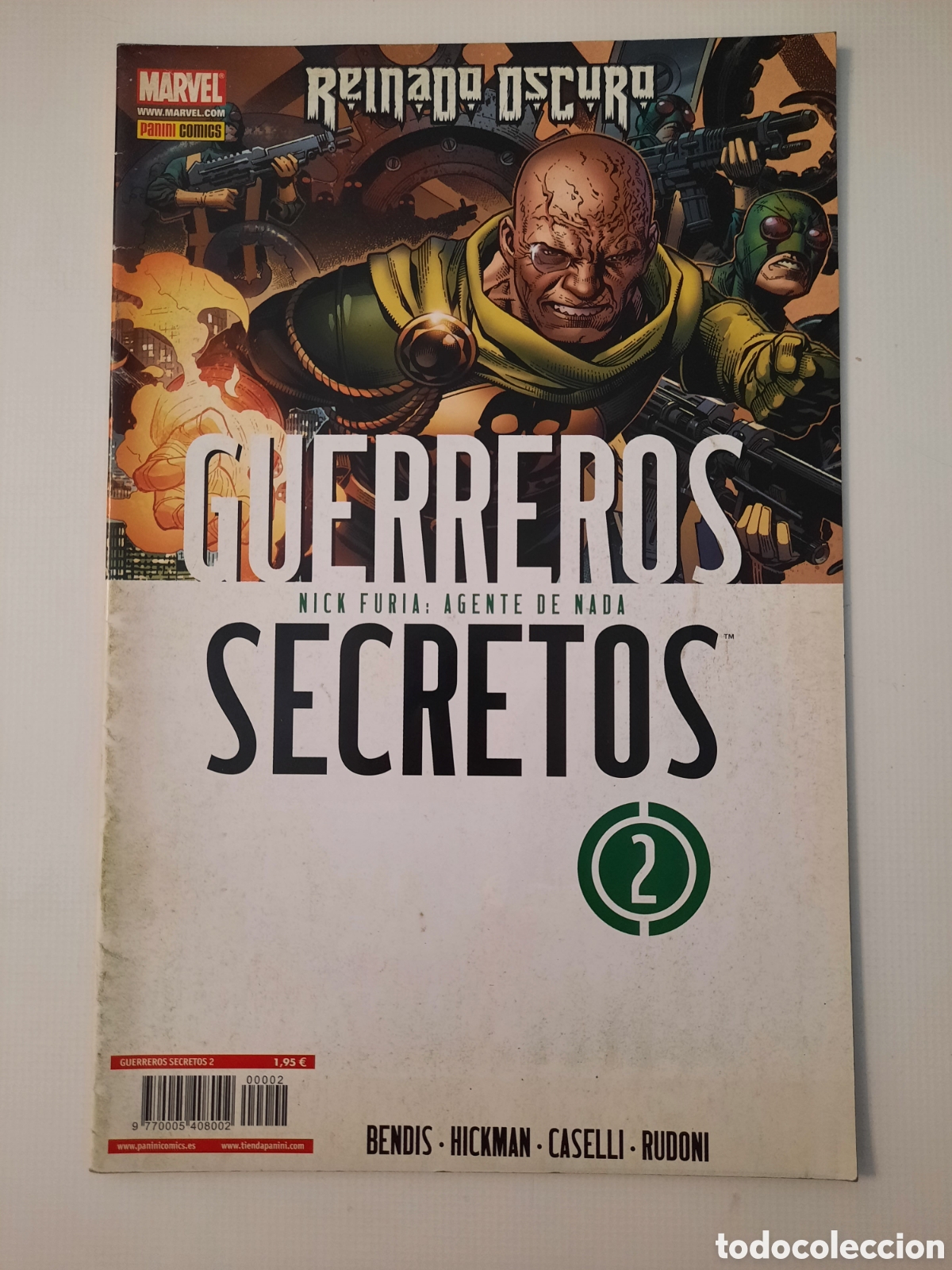 C&oacute;mics: GUERREROS SECRETOS N&ordm; 2 - REINADO OSCURO - GRAPA MARVEL PANINI 2009