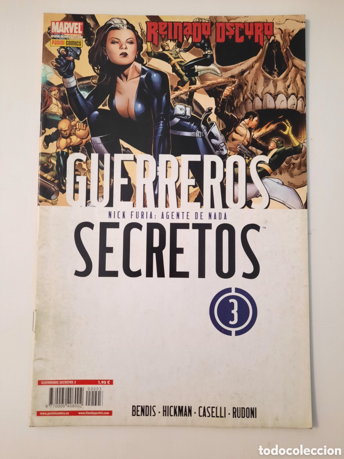 C&oacute;mics: GUERREROS SECRETOS N&ordm; 3 - REINADO OSCURO - GRAPA MARVEL PANINI 2009