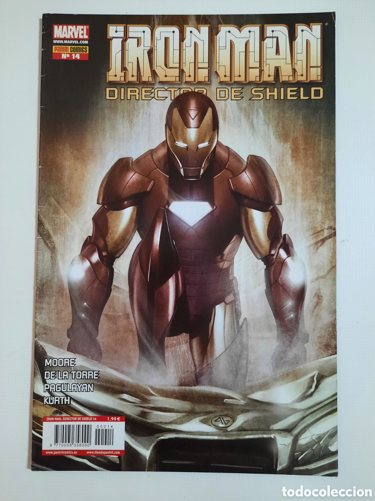 C&oacute;mics: IRON MAN DIRECTOR DE SHIELD N&ordm; 14 - GRAPA MARVEL PANINI 2009 - Foto 1