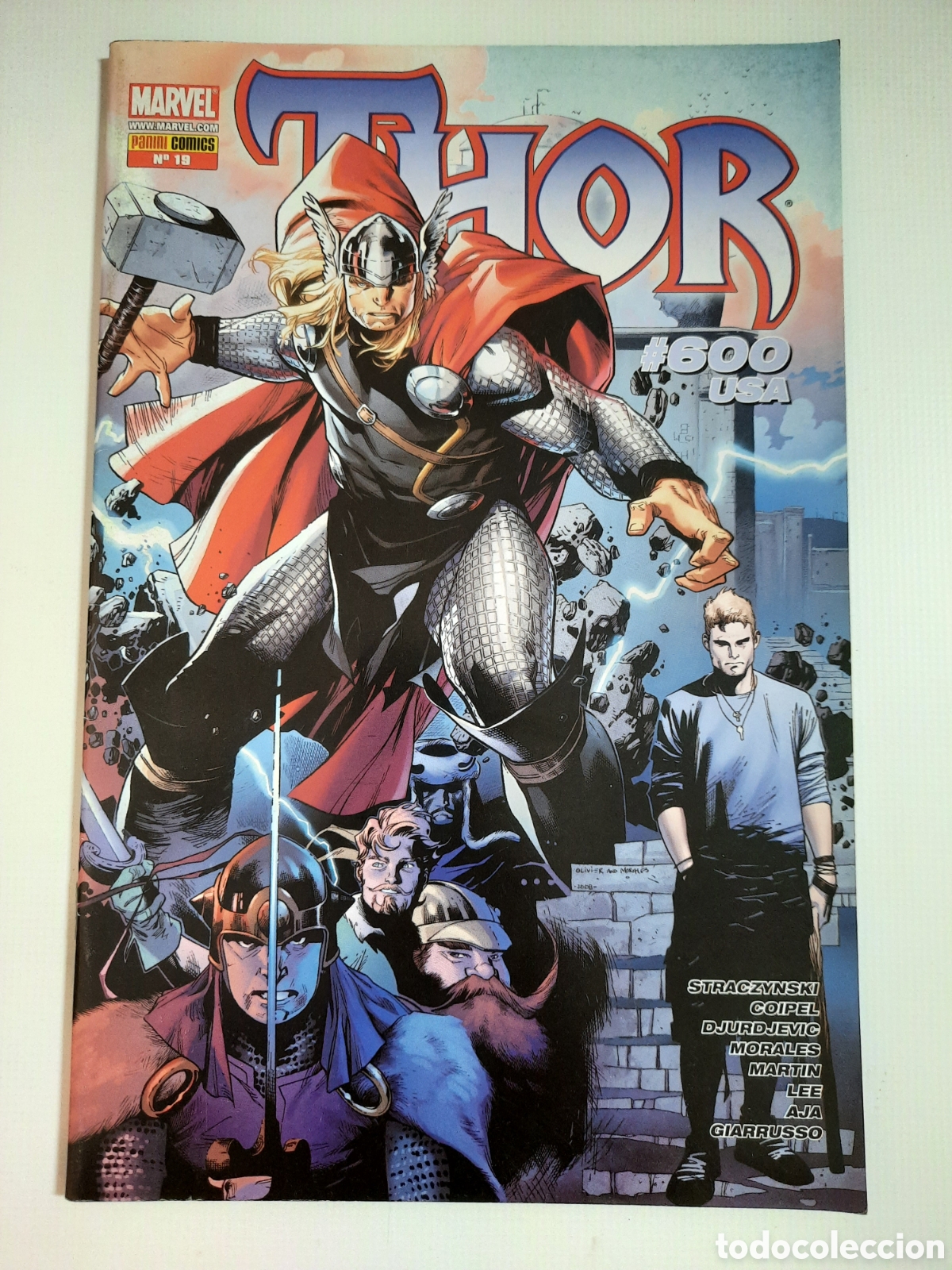 C&oacute;mics: THOR - N&ordm; 19 - 600 USA - GRAPA MARVEL PANINI 2009 - Foto 1