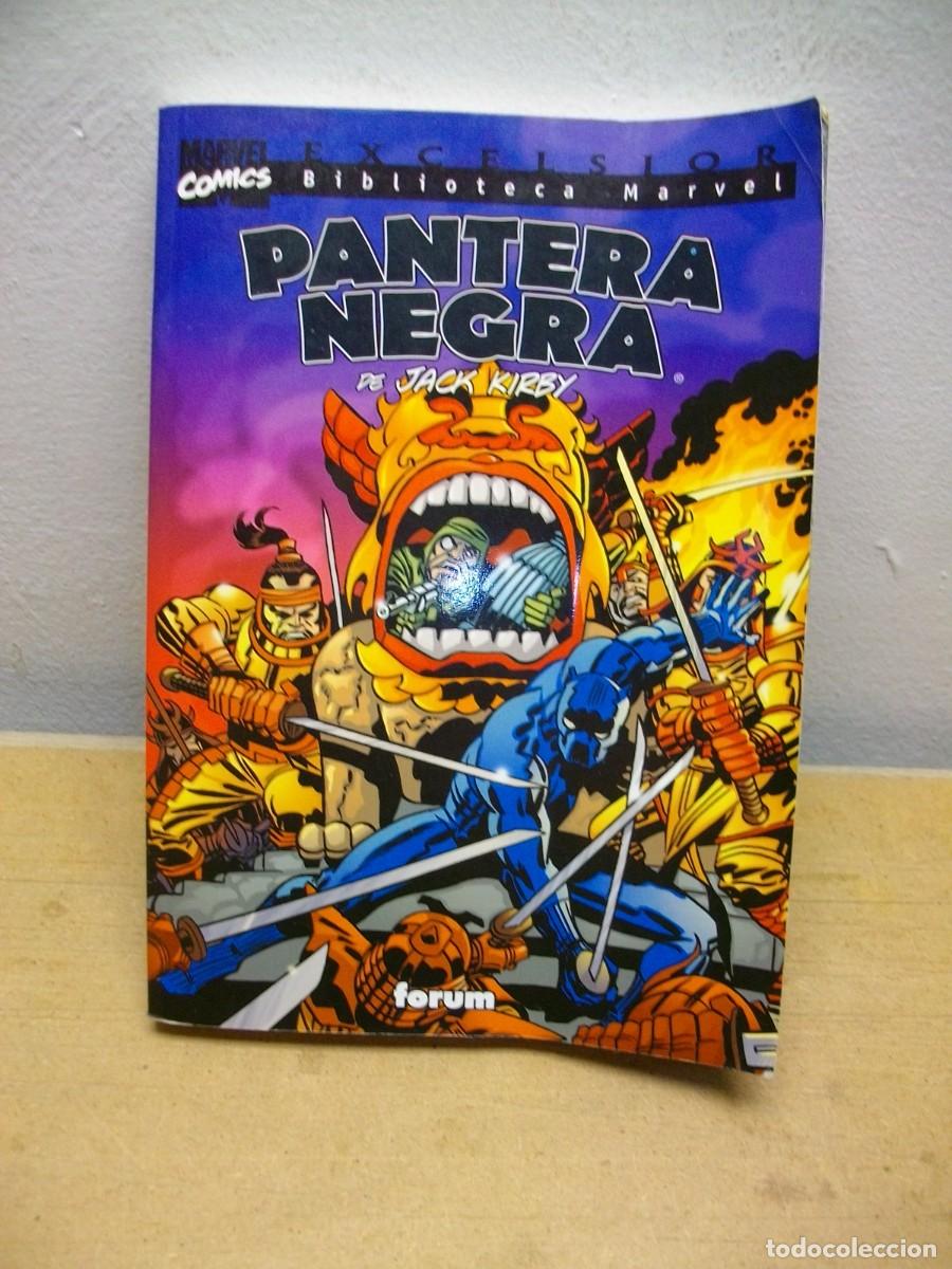 C&oacute;mics: Pantera Negra -Tapa blanda 2003 e Jack Kirby -Biblioteca Marvel - Foto 1