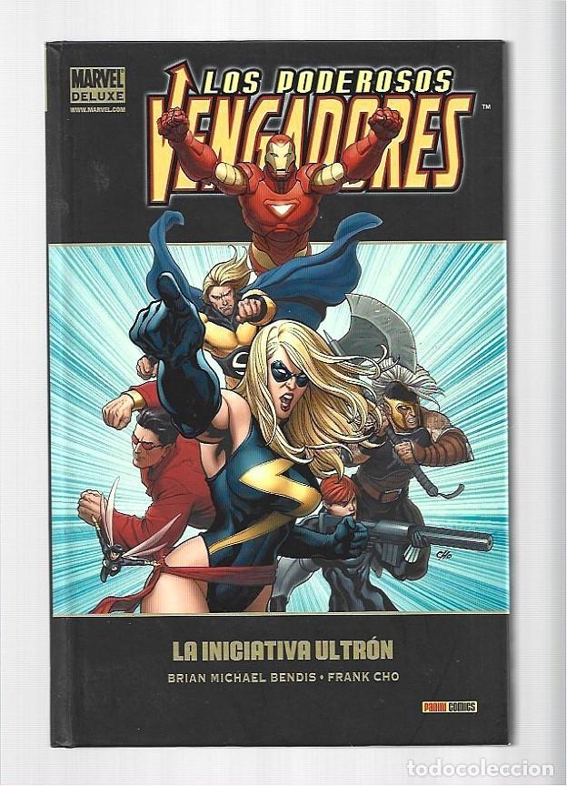 C&oacute;mics: Marvel DeLuxe, Los poderosos Vengadores 1: la iniciativa Ultr&oacute;n, 2012, Panini, impecable - Foto 1
