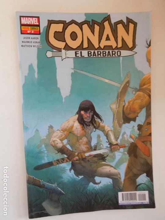 C&oacute;mics: CONAN EL BARBARO N&ordm; 2 MARVEL PANINI - LA VIDA Y MUERTE DE CONAN - Foto 1