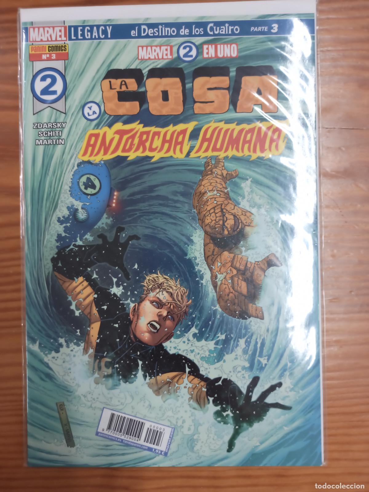 C&oacute;mics: Marvel 2 en uno La cosa y la antorcha humana #3 - Foto 1