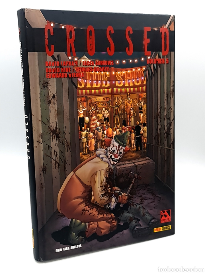 Comics : EXCELENTE ESTADO CROSSED VOLUMEN 5 PANINI TAPA DURA
