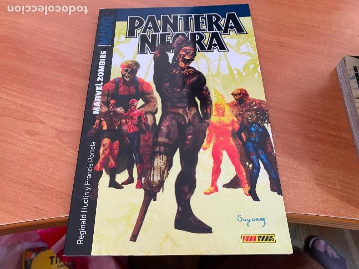 C&oacute;mics: MARVEL ZOOMBIES PANTERA NEGRA (MARVEL PANINI) (COB155) - Foto 1
