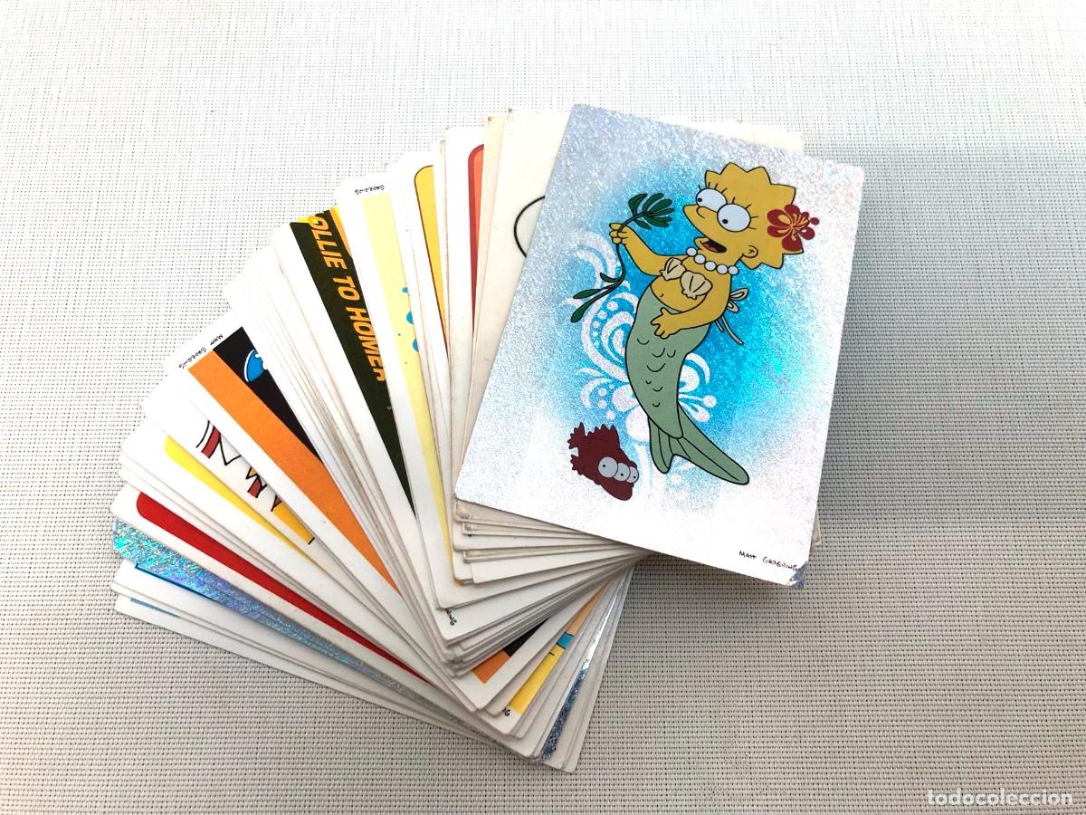 C&oacute;mics: CROMOS SIMPSON Lote 49 cromos Panini - Foto 2