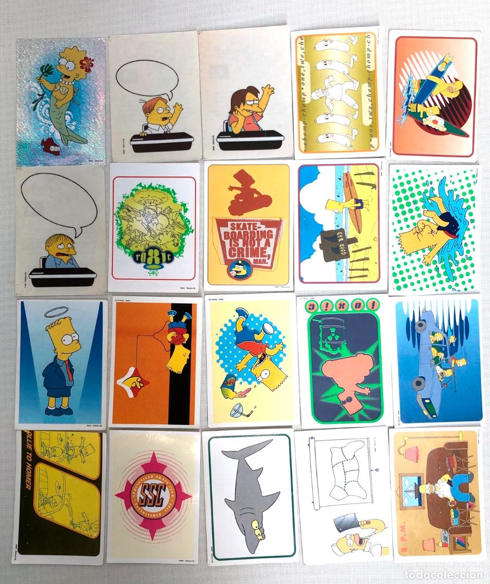 C&oacute;mics: CROMOS SIMPSON Lote 49 cromos Panini - Foto 3