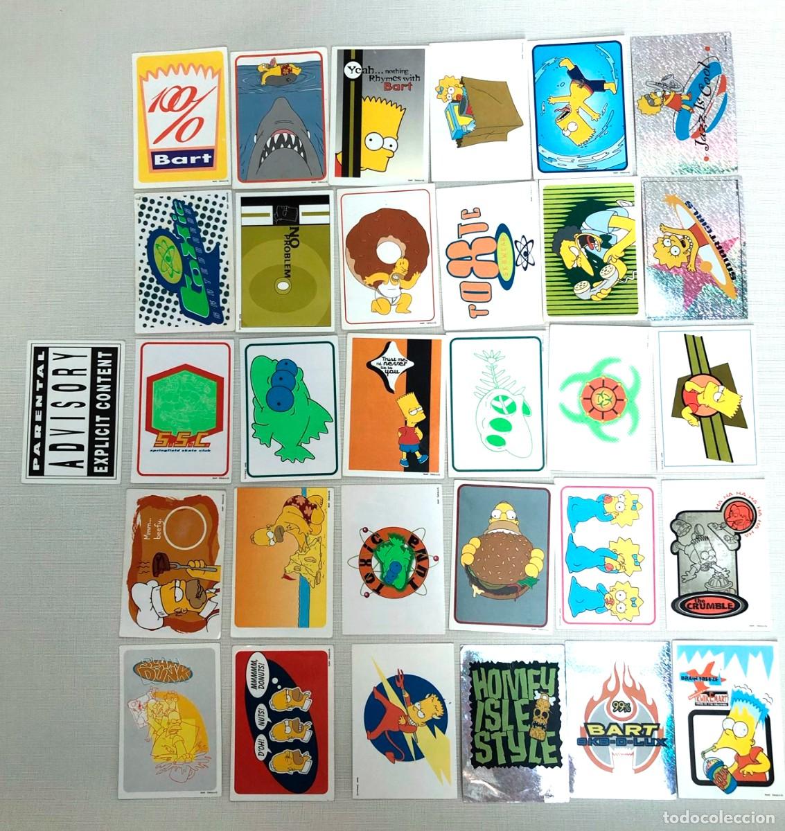 C&oacute;mics: CROMOS SIMPSON Lote 49 cromos Panini - Foto 4