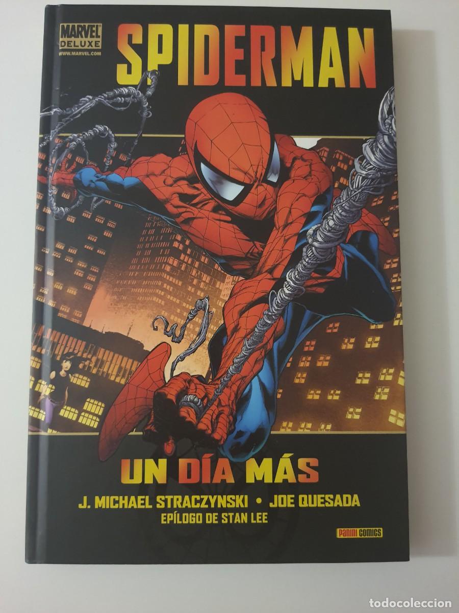C&oacute;mics: Spiderman. Marvel Deluxe. Un d&iacute;a m&aacute;s. - Foto 1