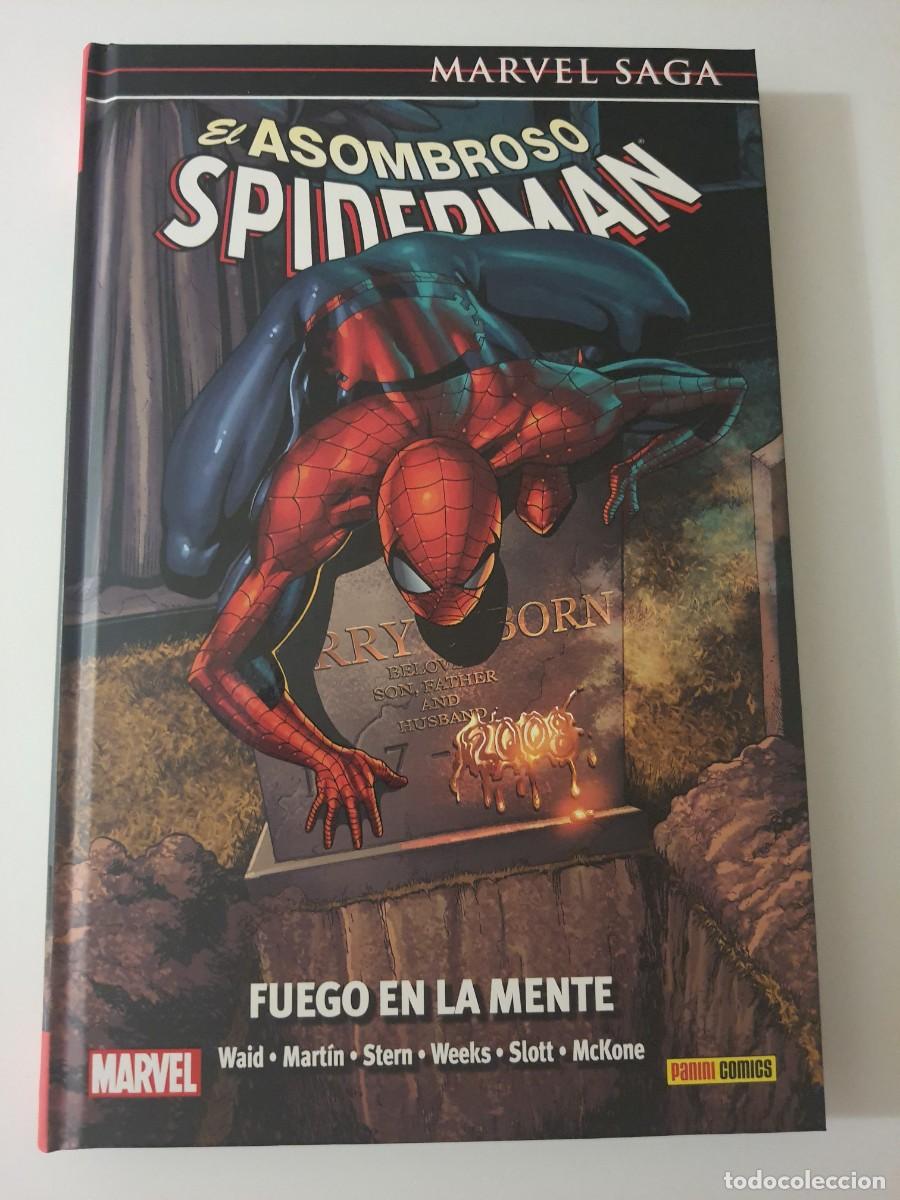 C&oacute;mics: Marvel Saga: El Asombroso Spiderman. Fuego en la mente. - Foto 1