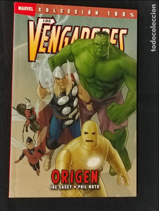 C&oacute;mics: COLECCION 100% - LOS VENGADORES - ORIGEN - PANINI - Foto 1