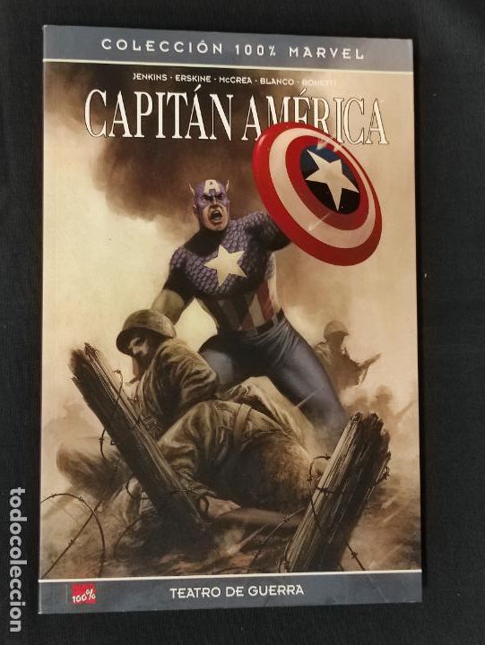 C&oacute;mics: COLECCION 100% MARVEL - CAPITAN AMERICA - TEATRO DE GUERRA - PANINI - Foto 1