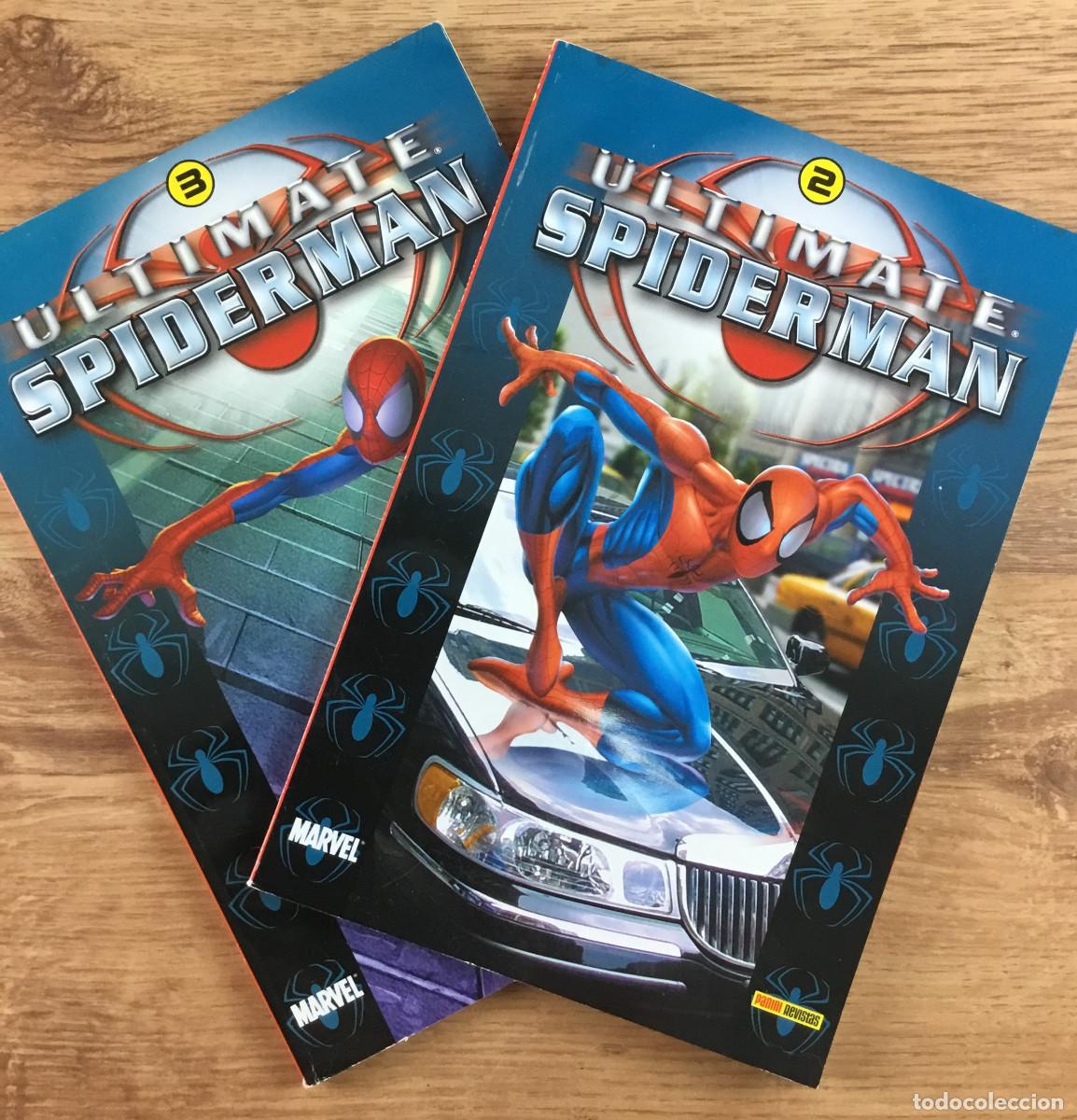 C&oacute;mics: ULTIMATE SPIDERMAN - Numeros 2 y 3 - MARVEL PANINI REVISTAS - Foto 1
