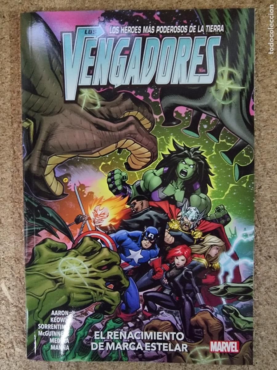 C&oacute;mics: Los Vengadores.El Renacimiento de Marca Estelar.Marvel.Panini - Foto 1