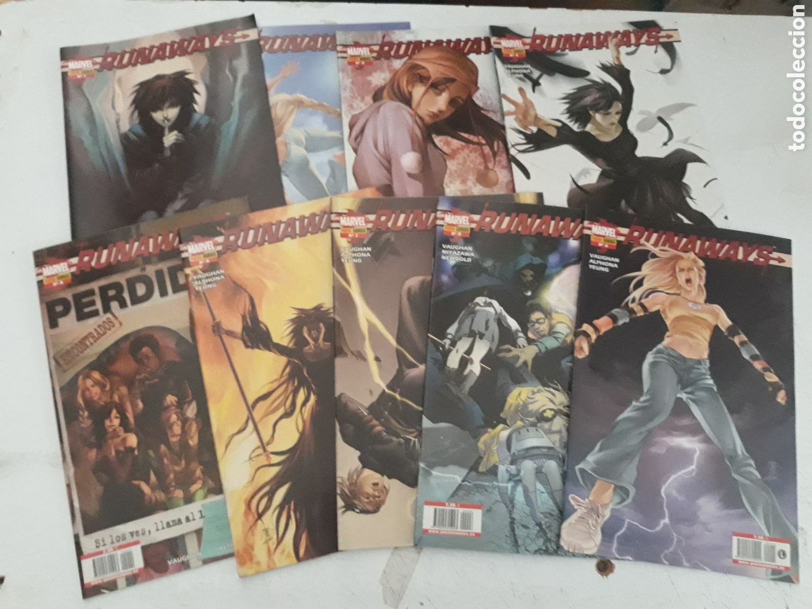C&oacute;mics: RUNAWAYS VOL.1 - 1 AL 9 (DE 12) - PANINI - Foto 1