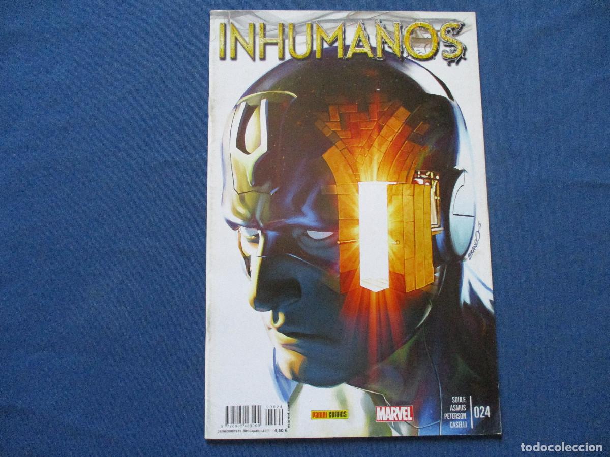 C&oacute;mics: MARVEL / INHUMANOS N.&ordm; 24 CIVIL WAR &middot; A&Ntilde;O 3 PANINI 2016 - Foto 1