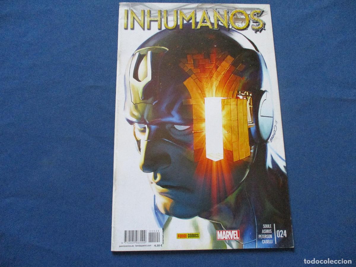 C&oacute;mics: MARVEL / INHUMANOS N.&ordm; 24 CIVIL WAR &middot; A&Ntilde;O 3 PANINI 2016 - Foto 2