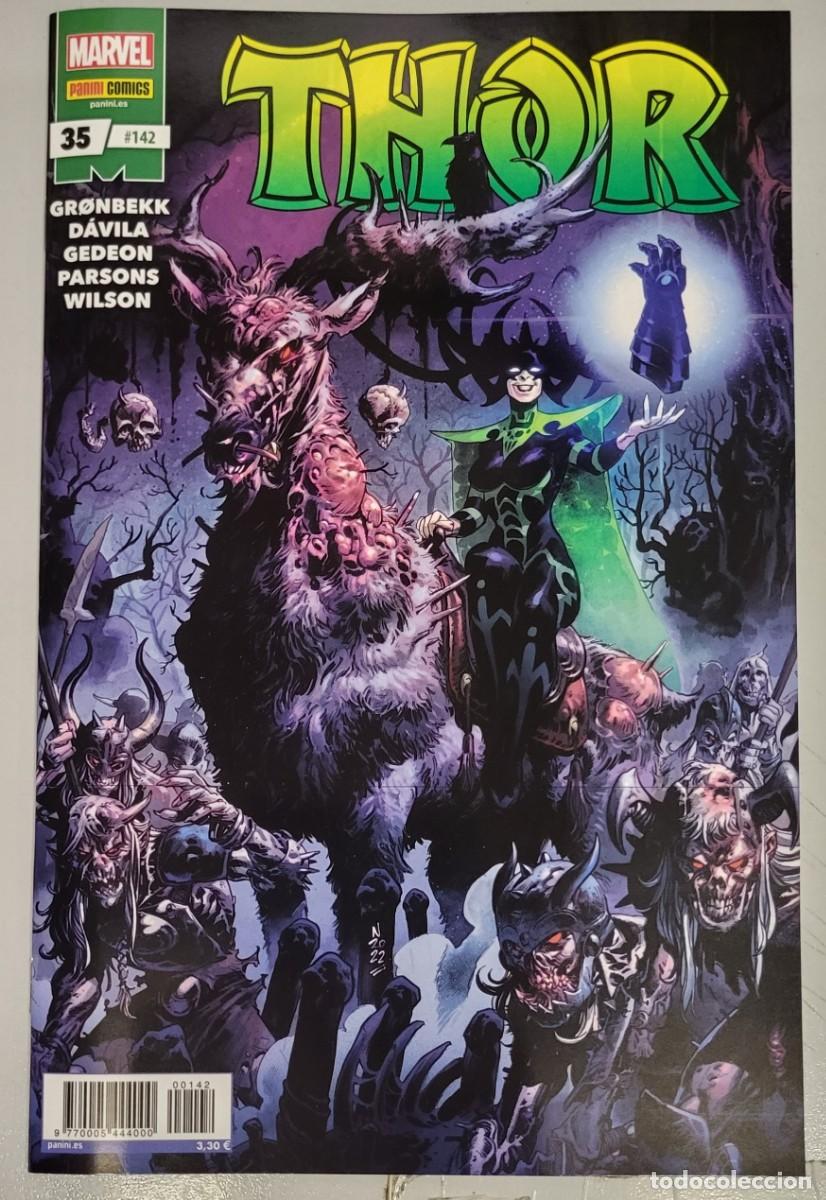 C&oacute;mics: THOR VOL 7 N&ordm; 35 / 142 : SANGRE DE LOS PADRES FINAL / MARVEL - PANINI - Foto 1