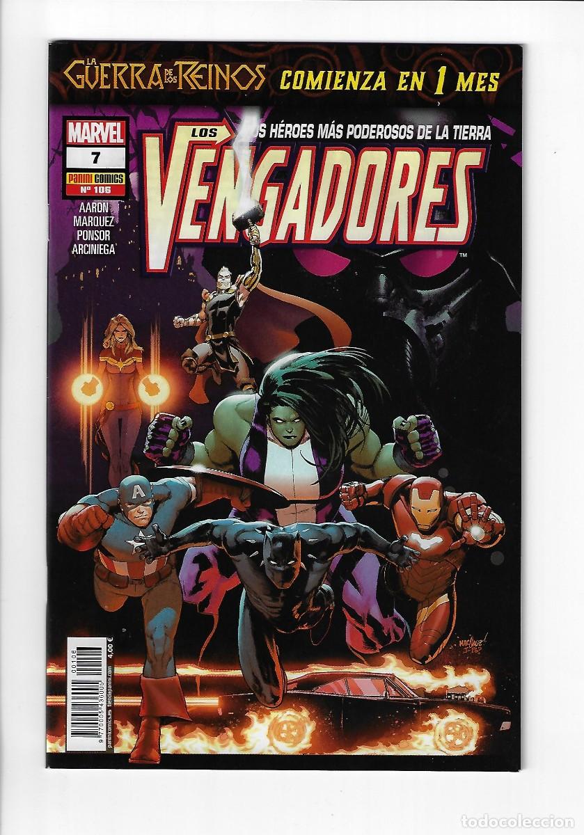 C&oacute;mics: Panini. Los Vengadores Volumen 4. 106 / 7 - Foto 1