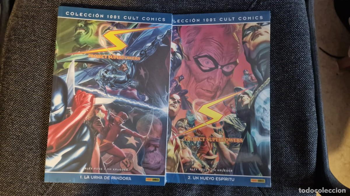 C&oacute;mics: PROJECT SUPERPOWERS (OBRA COMPLETA 2 TOMOS) - PANINI - Foto 1