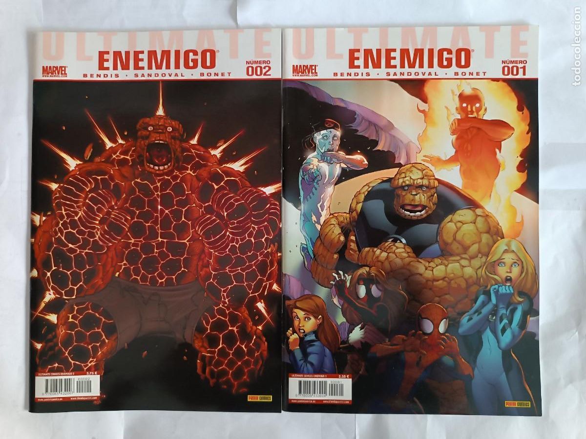 C&oacute;mics: ULTIMATE. ENEMIGO (Bendis / Sandoval / Bonet) - Completa - Foto 1
