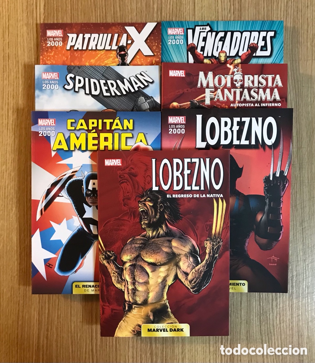 C&oacute;mics: C&oacute;mics. Marvel lote de 7. Los a&ntilde;os 2000, El Renacimiento y Marvel Dark. - Foto 1