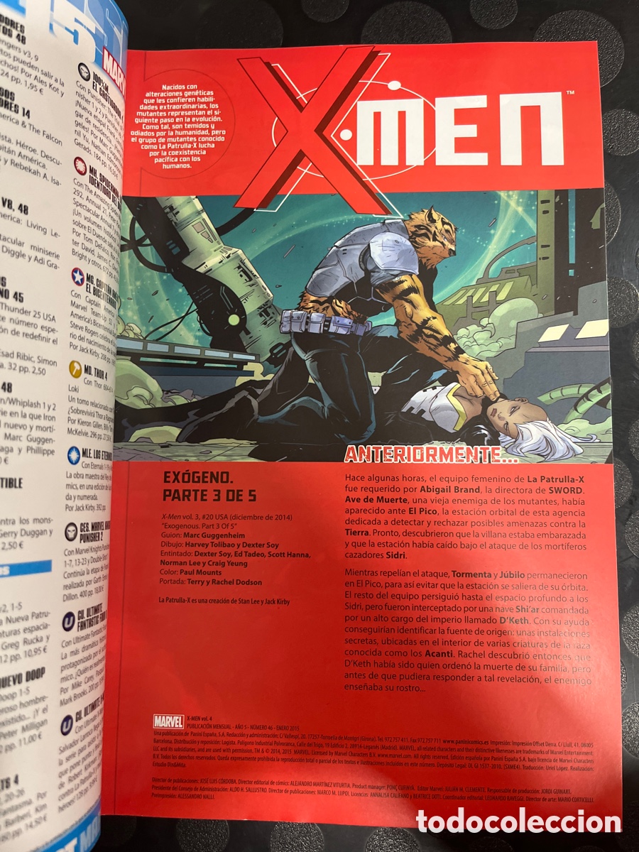 C&oacute;mics: X MEN VOL.4 N.46 EX&Oacute;GENO ( 2011/2016 ) - Foto 3