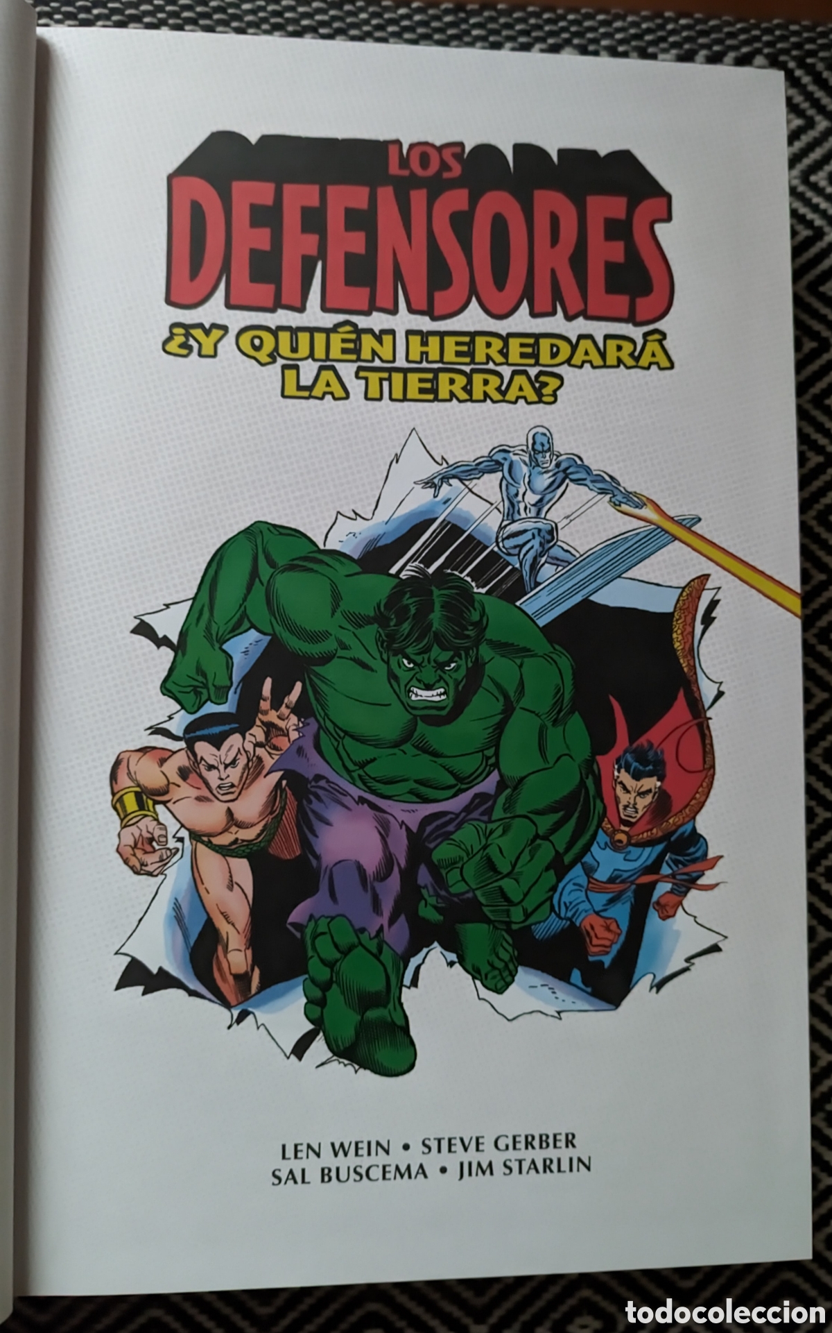 C&oacute;mics: Los Defensores. Len Wein; Steve Gerber. Ed. Limitada Numerada - Foto 10