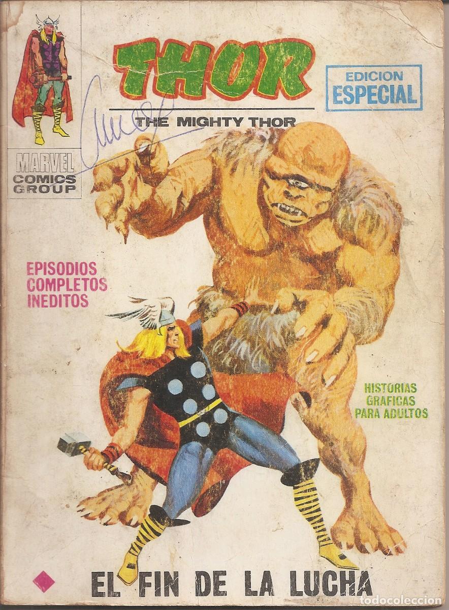 C&oacute;mics: THOR - EL FIN DE LA LUCHA (MARVEL COMICS GROUP, EDICIONES VERTICE 1971) - Foto 1