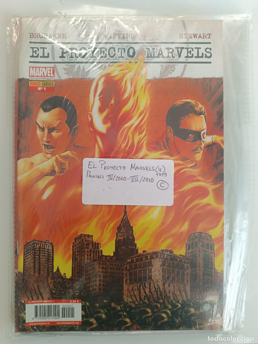 Fumetti: El proyecto marvels completa panini