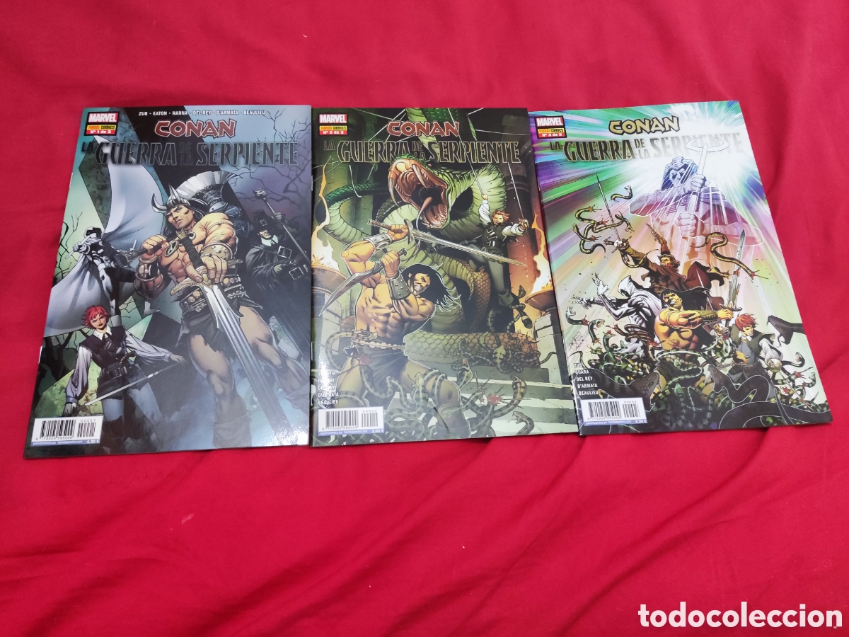 C&oacute;mics: CONAN LA GUERRA DE LA SERPIENTE. COMPLETA - Foto 1