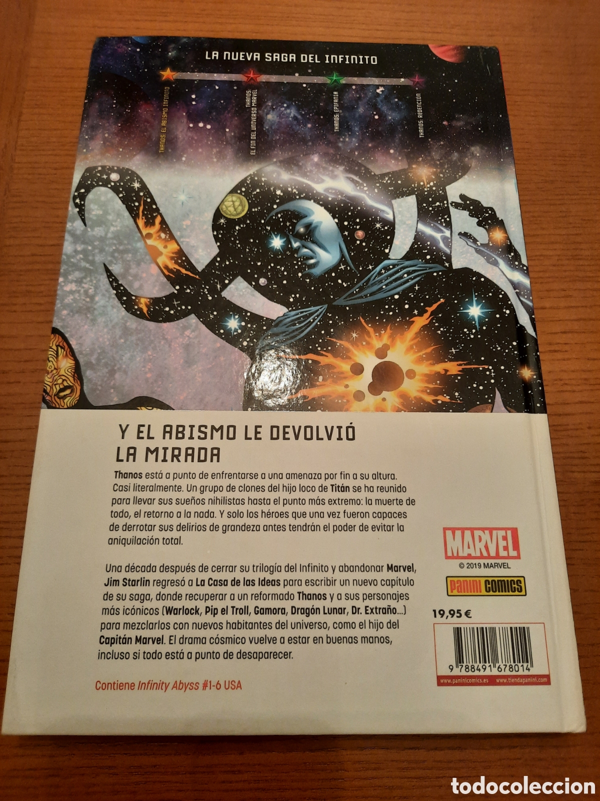 C&oacute;mics: THANOS:EL ABISMO INFINITO ED. PANINI - Foto 4