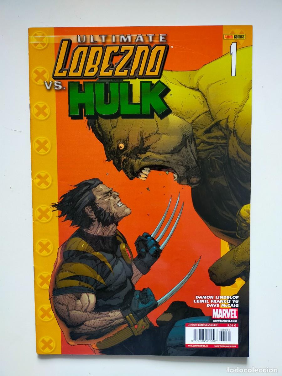 C&oacute;mics: ULTIMATE LOBEZNO vs HULK 1 - PANINI COMICS - 2010 - Foto 1
