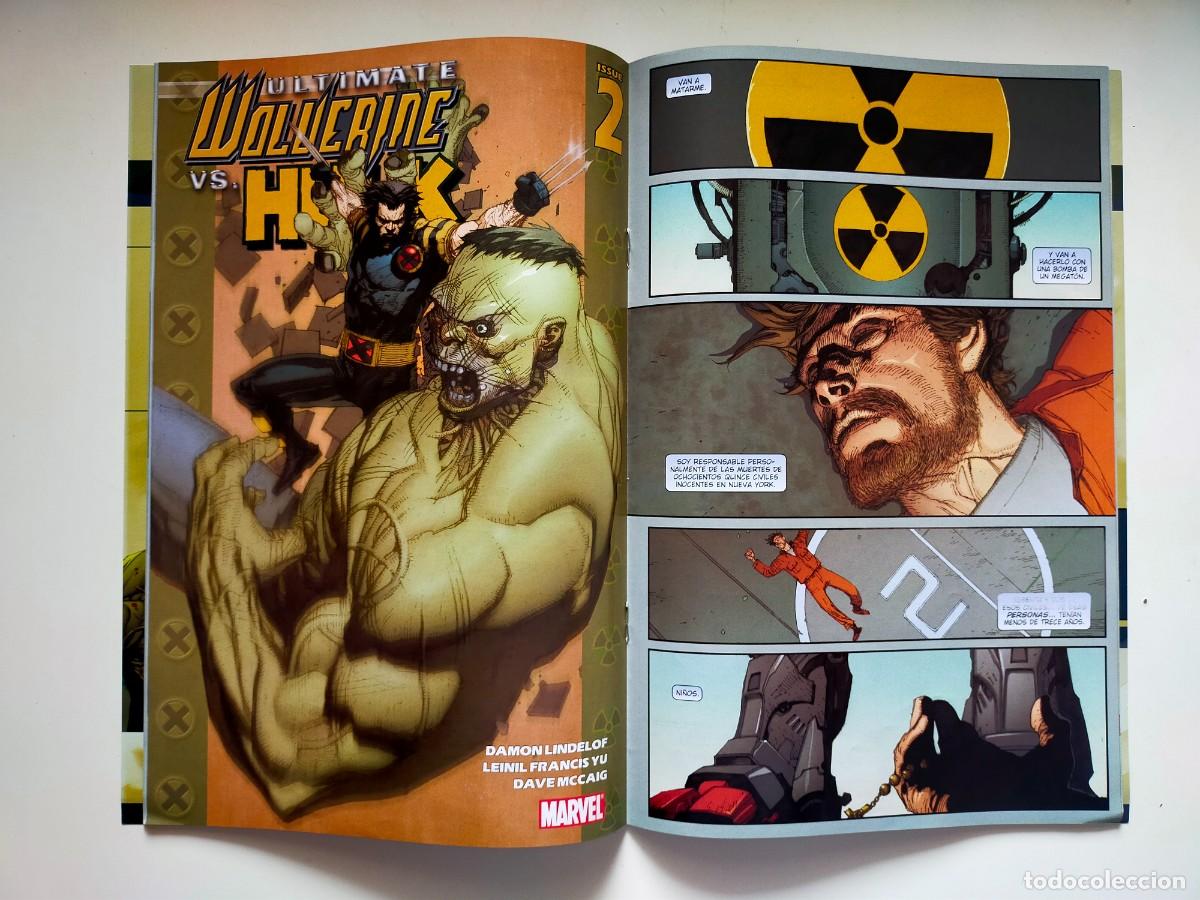 C&oacute;mics: ULTIMATE LOBEZNO vs HULK 1 - PANINI COMICS - 2010 - Foto 4