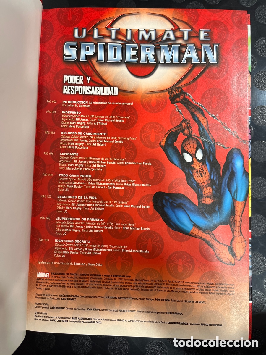 C&oacute;mics: COLECCIONABLE ULTIMATE N.1 SPIDERMAN N.1 PODER Y RESPONSABILIDAD ( 2012/2016 ). - Foto 3