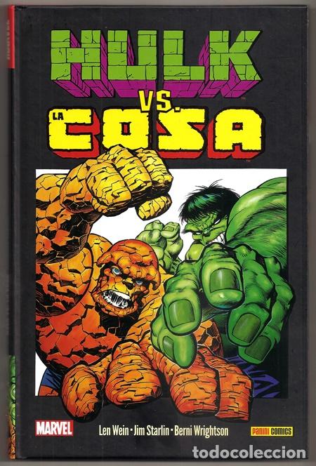 C&oacute;mics: Hulk vs. La Cosa (Len Wein, Jim Starlin, Berni Wrightson, Peter David) - Panini, 04/2018 - Foto 1